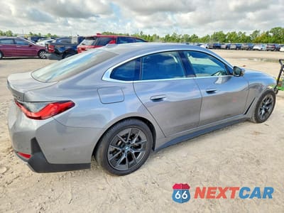 Trzecie zdjęcie samochodu z tyłu: 2023 BMW I4 EDRIVE 40 VIN:WBY73AW02PFR07728 - miniatura