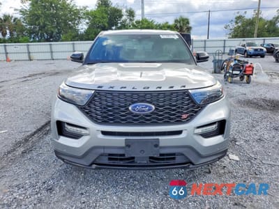 Piąte zdjęcie samochodu w środku: 2021 FORD EXPLORER ST VIN:1FM5K8GC6MGA37836 - miniatura
