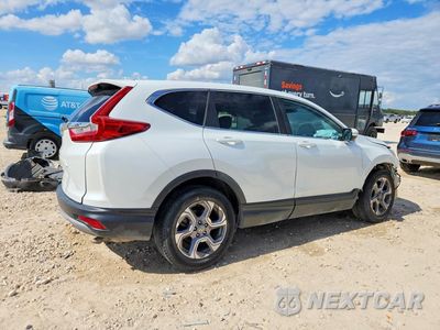 Trzecie zdjęcie samochodu z tyłu: 2019 HONDA CR-V EX VIN:7FARW1H51KE029947 - miniatura
