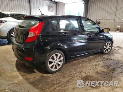 Trzecie zdjęcie samochodu z tyłu: 2014 HYUNDAI ACCENT SE VIN:KMHCU5AE9EU170135 - miniatura