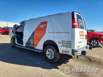 Drugie zdjęcie samochodu z przodu: 2020 GMC SAVANA G2500 VIN:1GTW7AFG0L1160488 - miniatura