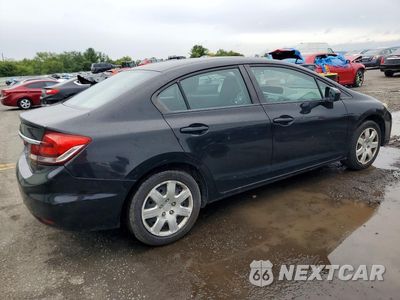 Trzecie zdjęcie samochodu z tyłu: 2014 HONDA CIVIC LX VIN:2HGFB2F57EH558922 - miniatura