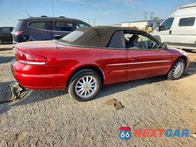 Trzecie zdjęcie samochodu z tyłu: 2002 CHRYSLER SEBRING LXI VIN:1C3EL55R42N181826 - miniatura