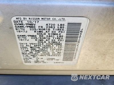 Zdjęcie 13 z 13 samochodu: 2018 NISSAN ROGUE SL VIN:JN8AT2MV5JW306840 - miniatura