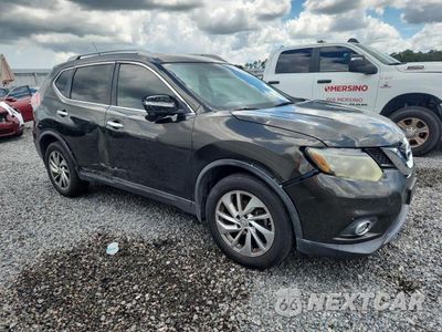 Czwarte zdjęcie samochodu z boku: 2014 NISSAN ROGUE SL VIN:5N1AT2MV7EC851534 - miniatura