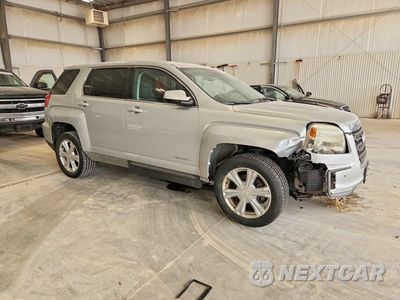 Czwarte zdjęcie samochodu z boku: 2017 GMC TERRAIN SLE VIN:2GKFLSEK3H6305300 - miniatura