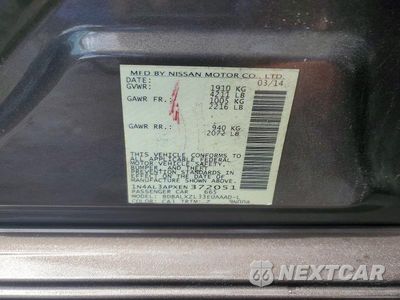 Zdjęcie 12 z 12 samochodu: 2014 NISSAN ALTIMA 2.5 VIN:1N4AL3APXEN372051 - miniatura