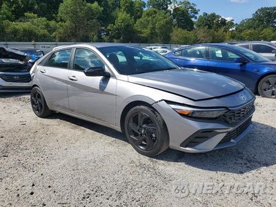 Czwarte zdjęcie samochodu z boku: 2026 HYUNDAI ELANTRA SEL SPORT VIN:KMHLM4DG1TU114596 - miniatura