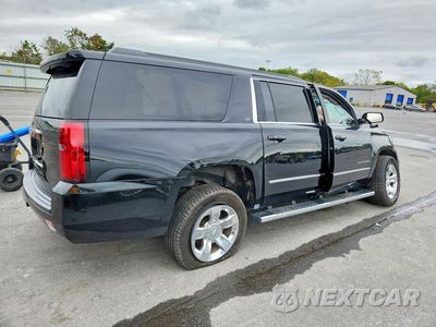 Trzecie zdjęcie samochodu z tyłu: 2018 CHEVROLET SUBURBAN K1500 LT VIN:1GNSKHKCHJR325685 - miniatura