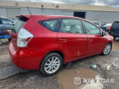 Trzecie zdjęcie samochodu z tyłu: 2012 TOYOTA PRIUS V FIVE VIN:JTDZN3EU7C3088618 - miniatura