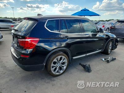 Trzecie zdjęcie samochodu z tyłu: 2015 BMW X3 XDRIVE28I VIN:5UXWX9C52F0D56929 - miniatura