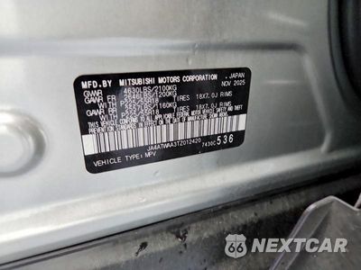 Zdjęcie 14 z 14 samochodu: 2026 MITSUBISHI ECLIPSE CROSS SE VIN:JA4ATWAA3TZ012420 - miniatura