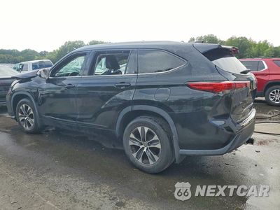 Drugie zdjęcie samochodu z przodu: 2020 TOYOTA HIGHLANDER XLE VIN:5TDHZRBH3LS518850 - miniatura