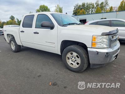 Czwarte zdjęcie samochodu z boku: 2013 CHEVROLET SILVERADO K1500 LT VIN:3GCPKSE74DG124803 - miniatura