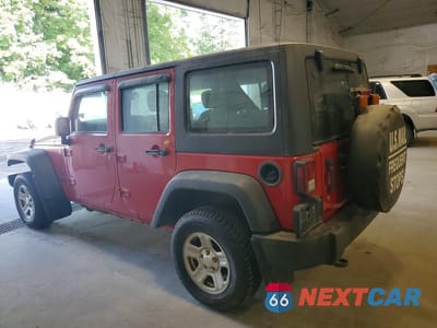 Drugie zdjęcie samochodu z przodu: 2014 JEEP WRANGLER UNLIMITED SPORT VIN:1C4BJWKG3EL301578 - miniatura