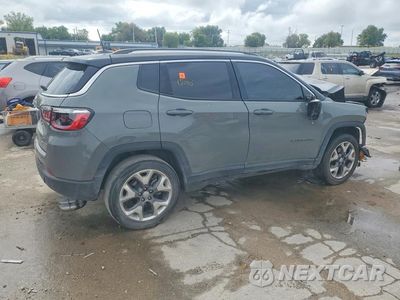 Trzecie zdjęcie samochodu z tyłu: 2021 JEEP COMPASS LIMITED VIN:3C4NJDCB8MT579206 - miniatura