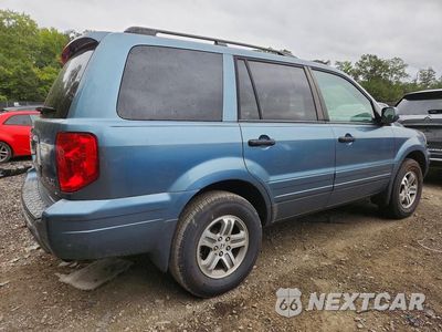Trzecie zdjęcie samochodu z tyłu: 2005 HONDA PILOT EXL VIN:5FNYF18565B018731 - miniatura