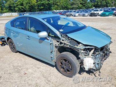 Czwarte zdjęcie samochodu z boku: 2015 TOYOTA PRIUS TWO VIN:JTDKN3DU0F1949110 - miniatura