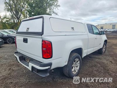 Trzecie zdjęcie samochodu z tyłu: 2020 CHEVROLET COLORADO LT VIN:1GCHSCEA2L1228659 - miniatura