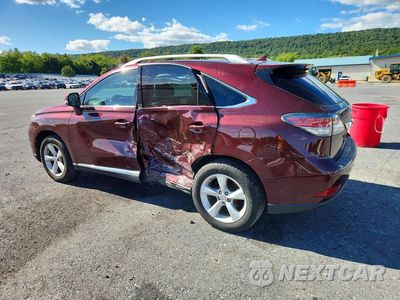 Drugie zdjęcie samochodu z przodu: 2013 LEXUS RX 350 BASE VIN:2T2BK1BA3DC187921 - miniatura