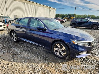Czwarte zdjęcie samochodu z boku: 2018 HONDA ACCORD EX VIN:1HGCV1F46JA050641 - miniatura