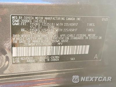 Zdjęcie 13 z 13 samochodu: 2025 TOYOTA RAV4 XLE VIN:2T3W1RFV2SC314280 - miniatura