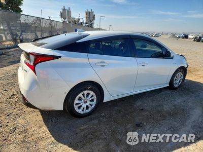 Trzecie zdjęcie samochodu z tyłu: 2019 TOYOTA PRIUS LE VIN:JTDKARFU0K3077134 - miniatura