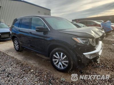 Czwarte zdjęcie samochodu z boku: 2019 HONDA PILOT EXL VIN:5FNYF6H55KB075561 - miniatura