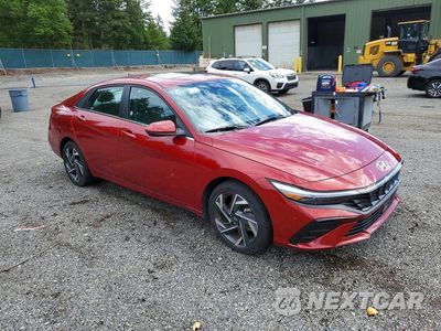 Czwarte zdjęcie samochodu z boku: 2025 HYUNDAI ELANTRA SEL VIN:KMHLS4DG5SU996828 - miniatura
