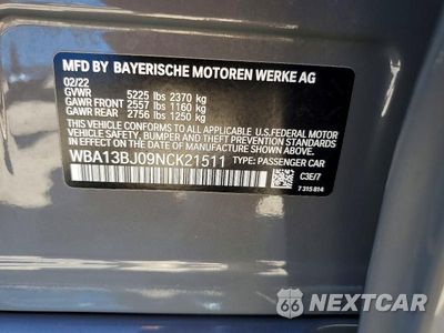 Zdjęcie 13 z 13 samochodu: 2022 BMW 530 XI VIN:WBA13BJ09NCK21511 - miniatura