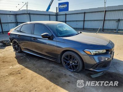 Czwarte zdjęcie samochodu z boku: 2024 HONDA CIVIC SPORT VIN:2HGFE2F59RH591501 - miniatura