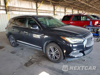 Czwarte zdjęcie samochodu z boku: 2017 INFINITI QX60 BASE VIN:5N1DL0MN4HC542528 - miniatura