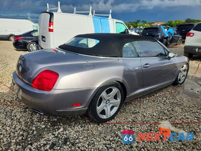Trzecie zdjęcie samochodu z tyłu: 2007 BENTLEY CONTINENTAL GTC VIN:SCBDR33WX7C045791 - miniatura