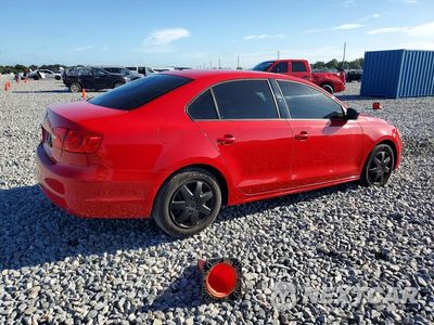 Trzecie zdjęcie samochodu z tyłu: 2014 VOLKSWAGEN JETTA BASE VIN:3VW2K7AJ1EM209817 - miniatura