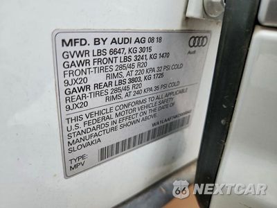 Zdjęcie 13 z 13 samochodu: 2019 AUDI Q7 PREMIUM PLUS VIN:WA1LAAF74KD005843 - miniatura
