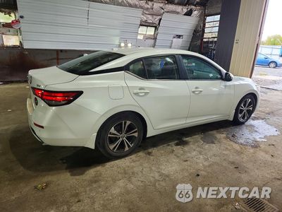 Trzecie zdjęcie samochodu z tyłu: 2021 NISSAN SENTRA SV VIN:3N1AB8CV2MY201188 - miniatura