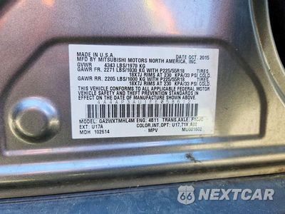 Zdjęcie 13 z 13 samochodu: 2015 MITSUBISHI OUTLANDER SPORT ES VIN:4A4AP3AU1FE058612 - miniatura