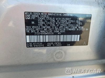 Zdjęcie 12 z 12 samochodu: 2011 TOYOTA RAV4 BASE VIN:2T3ZF4DV0BW095936 - miniatura