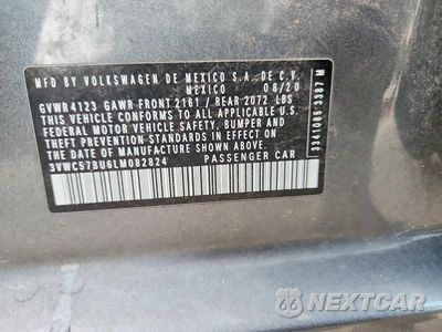 Zdjęcie 13 z 13 samochodu: 2020 VOLKSWAGEN JETTA S VIN:3VWC57BU6LM082824 - miniatura