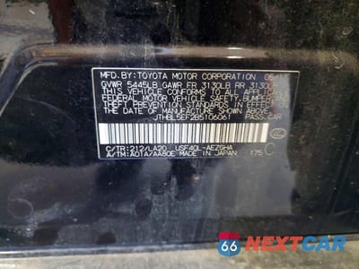 Zdjęcie 13 z 13 samochodu: 2011 LEXUS LS 460 VIN:JTHBL5EF2B5106061 - miniatura