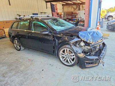 Czwarte zdjęcie samochodu z boku: 2015 VOLKSWAGEN GOLF SPORTWAGEN S VIN:3VWC17AU1FM517752 - miniatura