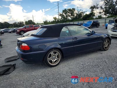 Trzecie zdjęcie samochodu z tyłu: 2004 BMW 3 SERIES 330 CI VIN:WBABW534X4PL43508 - miniatura