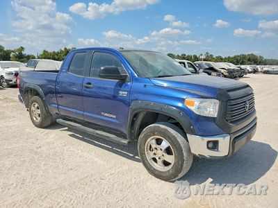 Czwarte zdjęcie samochodu z boku: 2014 TOYOTA TUNDRA SR5 VIN:5TFRY5F14EX168025 - miniatura