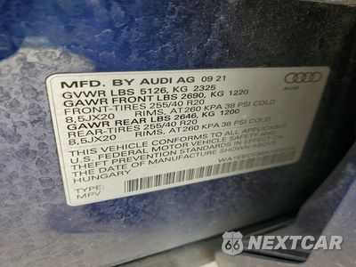 Zdjęcie 13 z 13 samochodu: 2022 AUDI Q3 PREMIUM PLUS S LINE 45 VIN:WA1EECF38N1030255 - miniatura