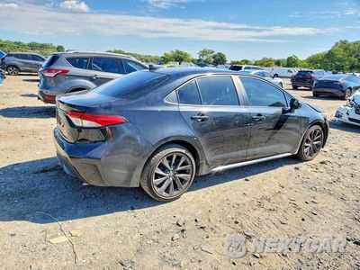 Trzecie zdjęcie samochodu z tyłu: 2021 TOYOTA COROLLA LE VIN:5YFEPMAE3MP232929 - miniatura
