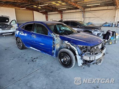 Czwarte zdjęcie samochodu z boku: 2017 HONDA CIVIC EX VIN:SHHFK7H57HU400307 - miniatura