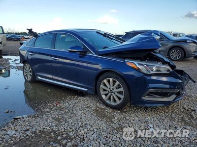 Czwarte zdjęcie samochodu z boku: 2016 HYUNDAI SONATA LIMITED VIN:5NPE34AF6GH278390 - miniatura