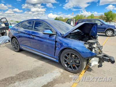 Czwarte zdjęcie samochodu z boku: 2018 HYUNDAI SONATA LIMITED 2.0T VIN:5NPE34AB5JH631674 - miniatura