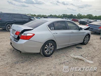 Trzecie zdjęcie samochodu z tyłu: 2013 HONDA ACCORD LX VIN:1HGCR2F3XDA213765 - miniatura