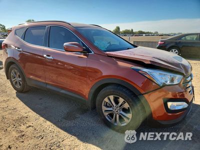 Czwarte zdjęcie samochodu z boku: 2014 HYUNDAI SANTA FE SPORT 2.4L VIN:5XYZU3LB0EG171052 - miniatura